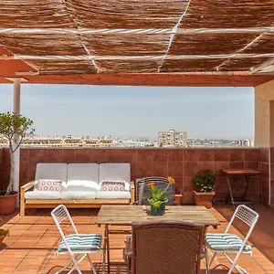 Apartamento ático Con Piscina, Gran Terraza, Ac, 2 Hab, Mairena del Aljarafe